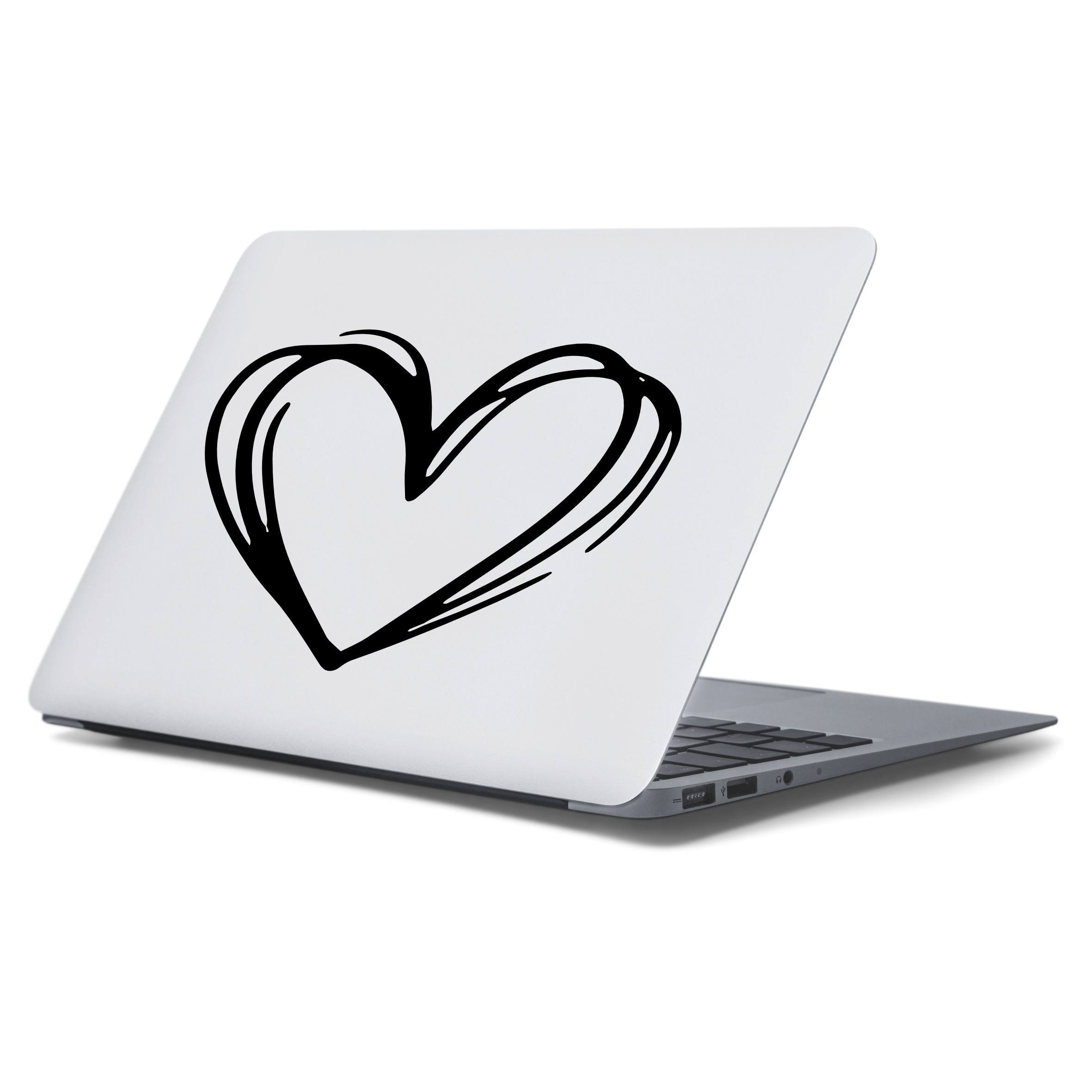 Heart decal