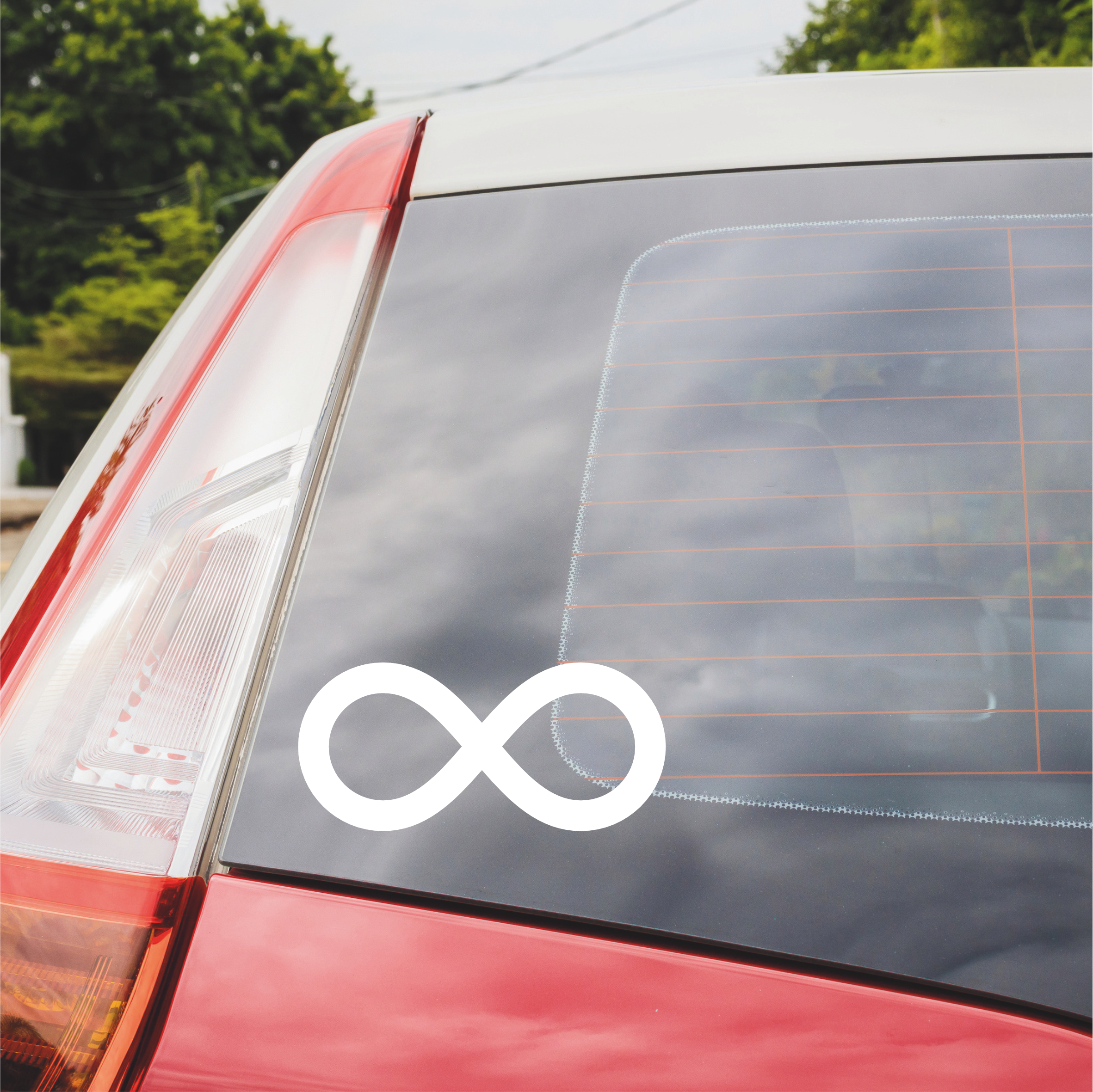 Infinity bold decal