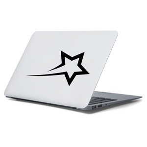 Shooting star decal