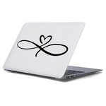 Heart infinity decal 2