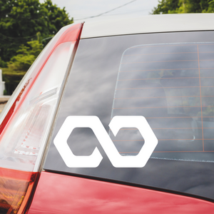 Infinity angular decal