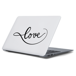 Heart love decal