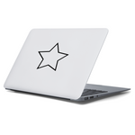 Star outline decal