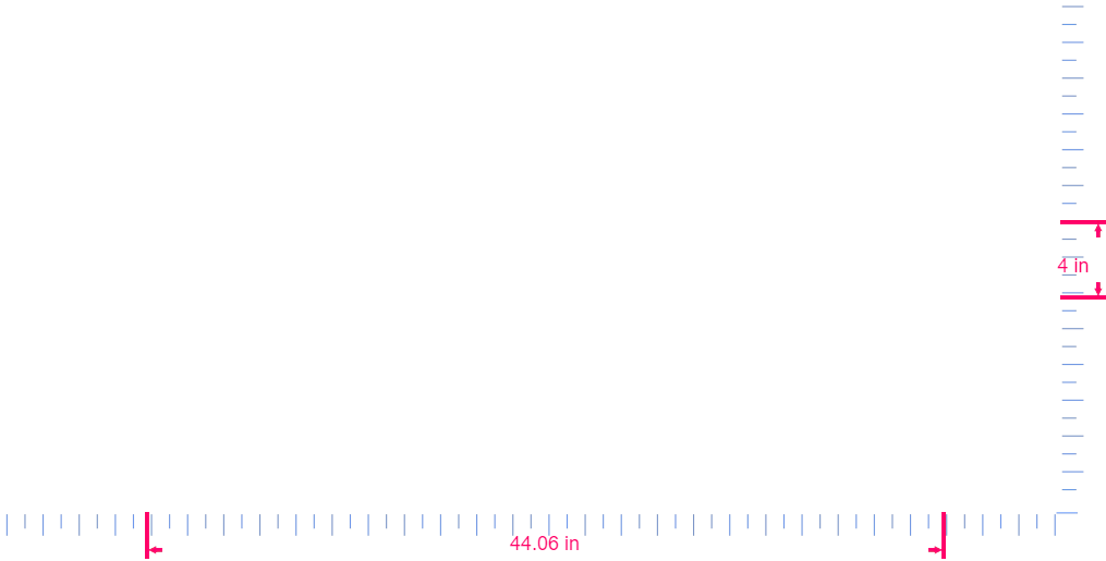 Text Fearless Vinyl custom lettering decall/4 x 44.06 in/  White/